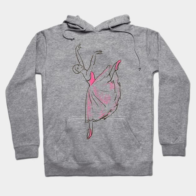 ballerina Hoodie by Olga Berlet